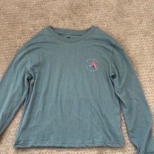 blue long sleeve cute trendy!